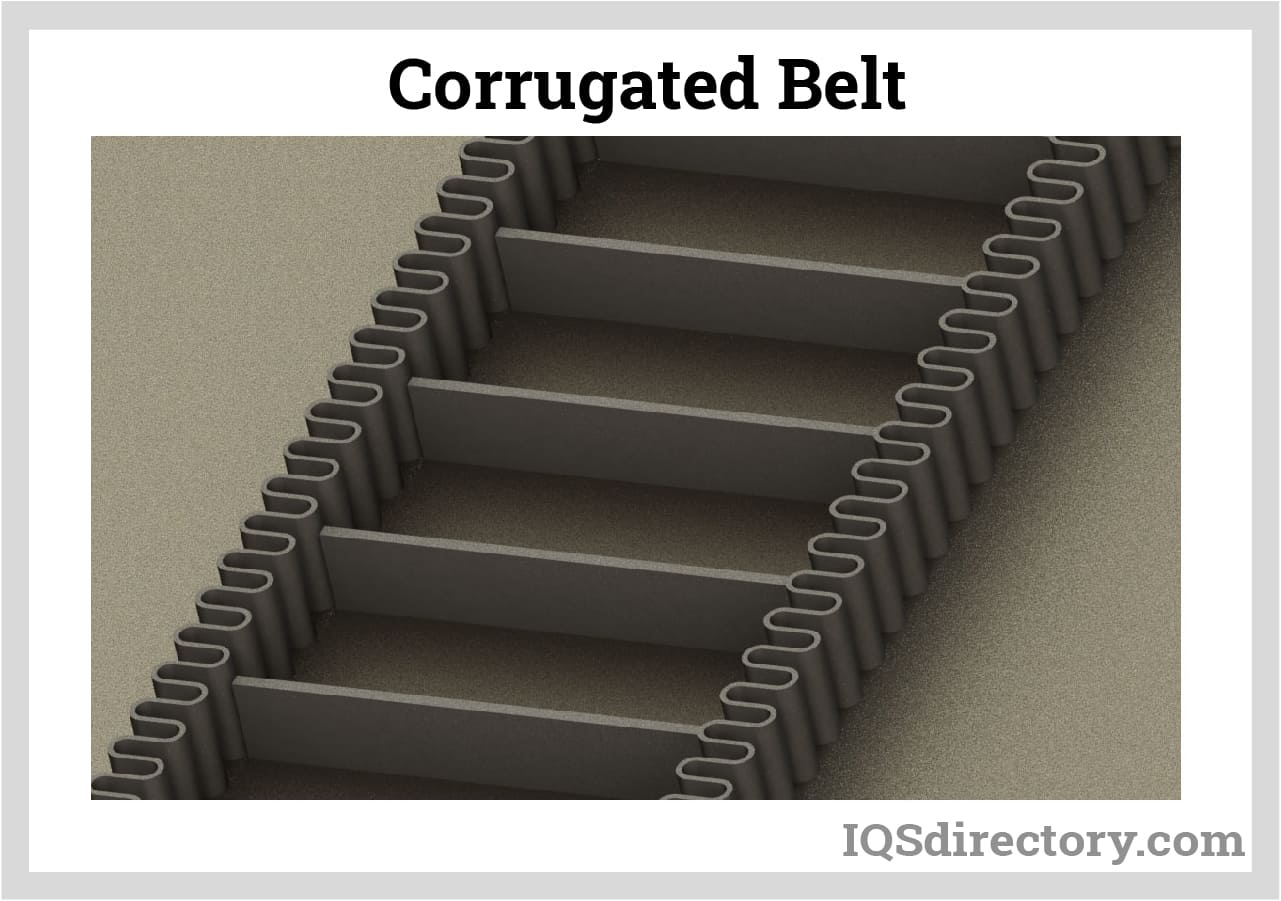 Korrugeret bælte