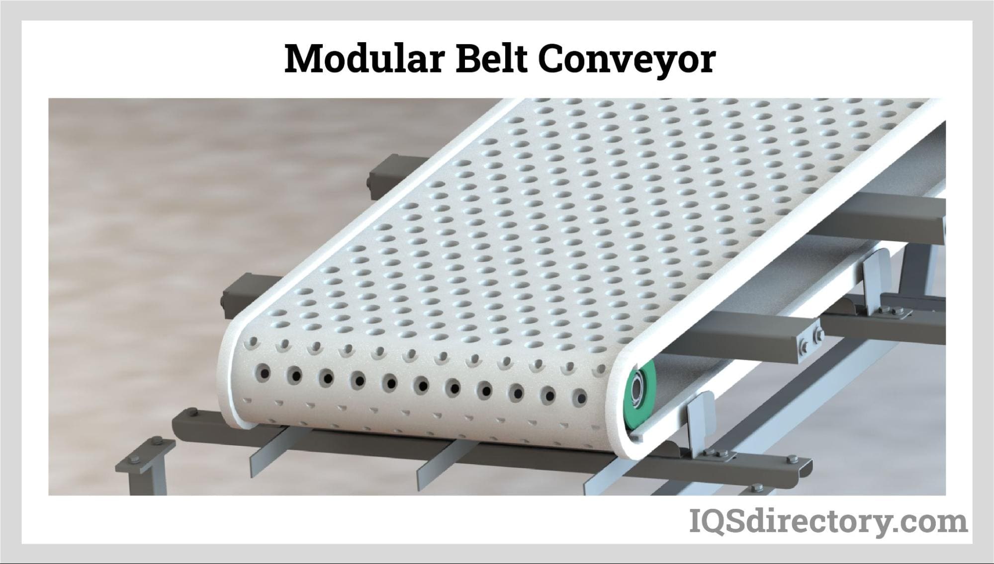 Modulaarinen hihnakuljetin