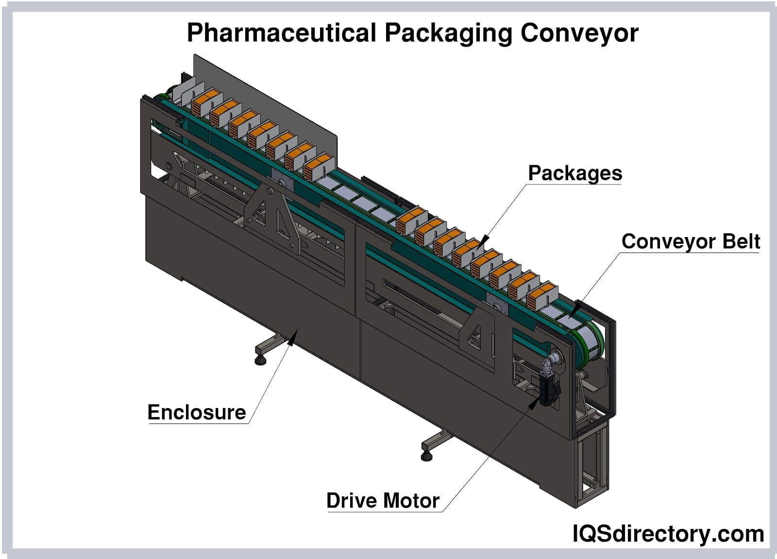 Pharmaceutical Packaging Conveyor