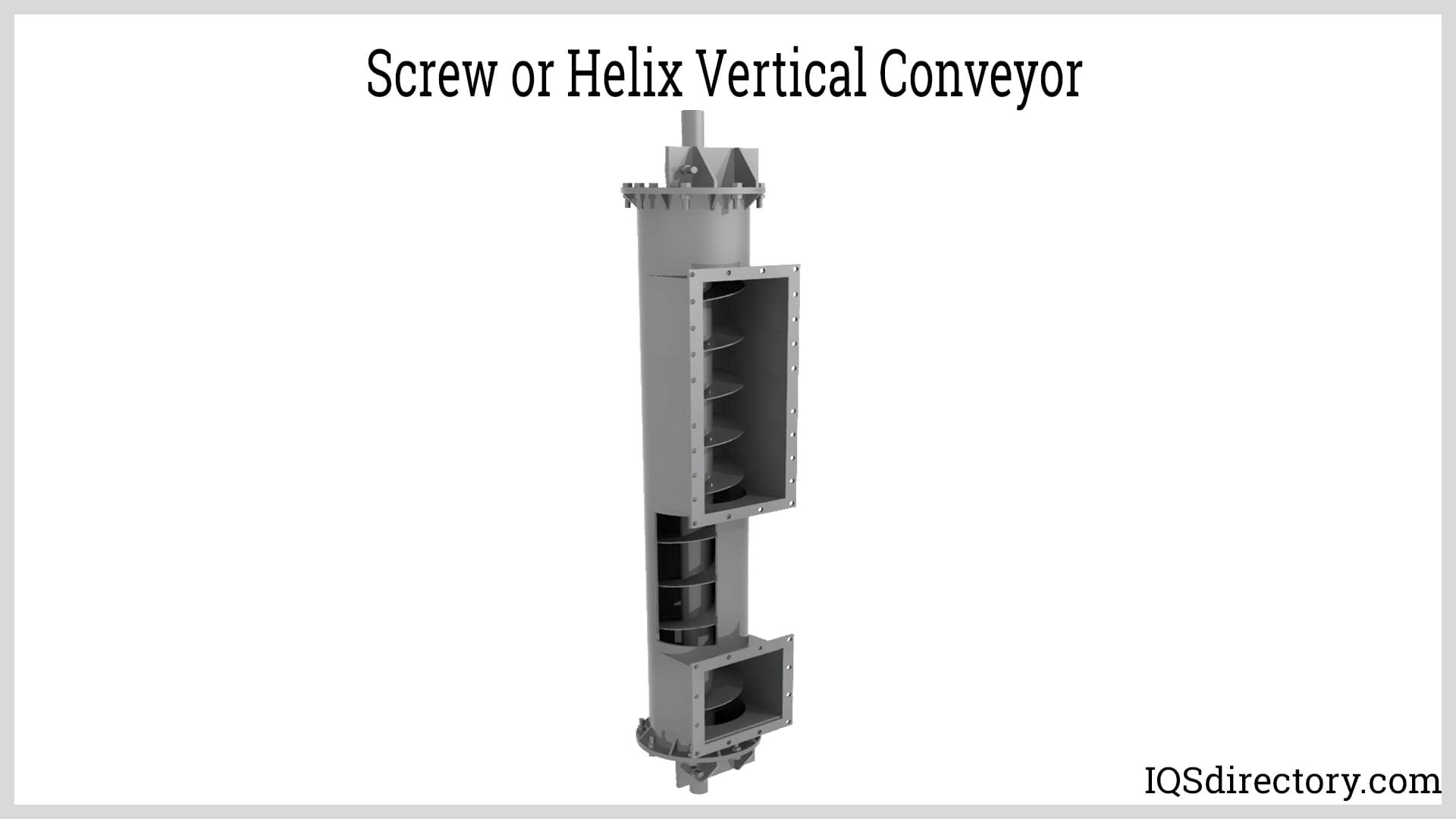 Screw or Helix Vertical Conveyor
