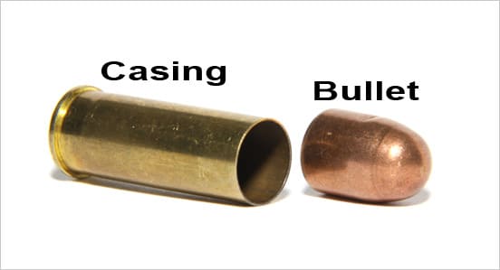  Brass Metal Bullet Casing