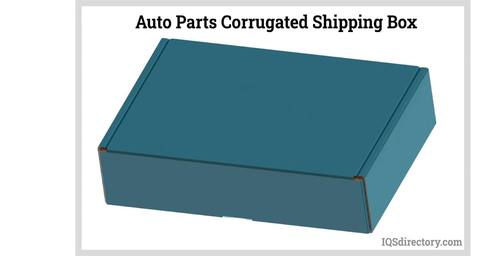 Auto Parts Corrugated Shipping Box