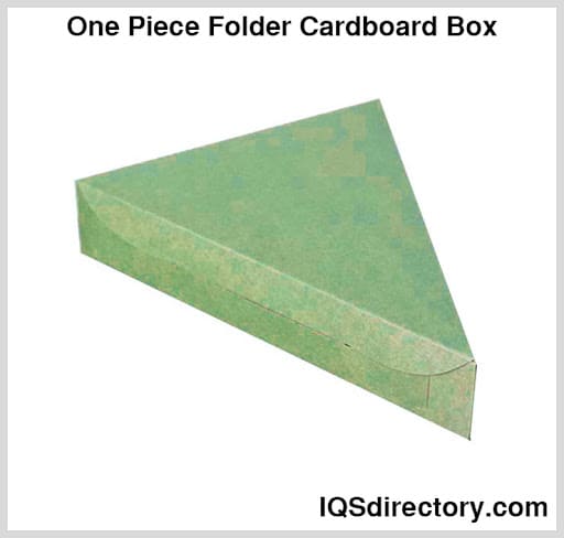 One Piece Folder Cardboard Box