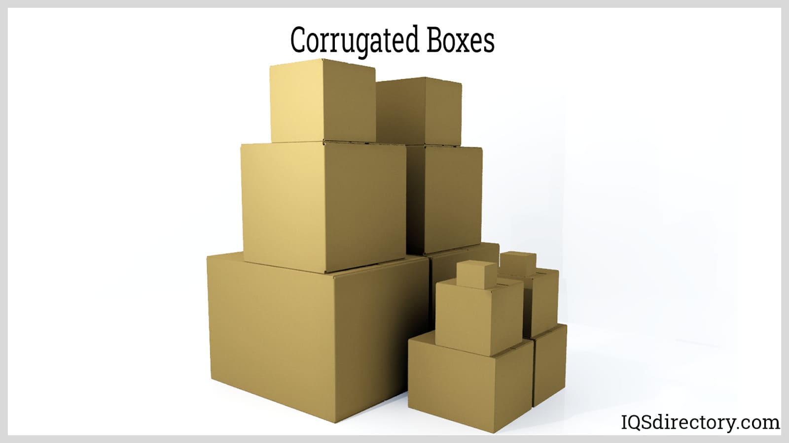 High Quality Heavy Duty Single Wall Cardboard Boxes w/ Size and Quantity Options 