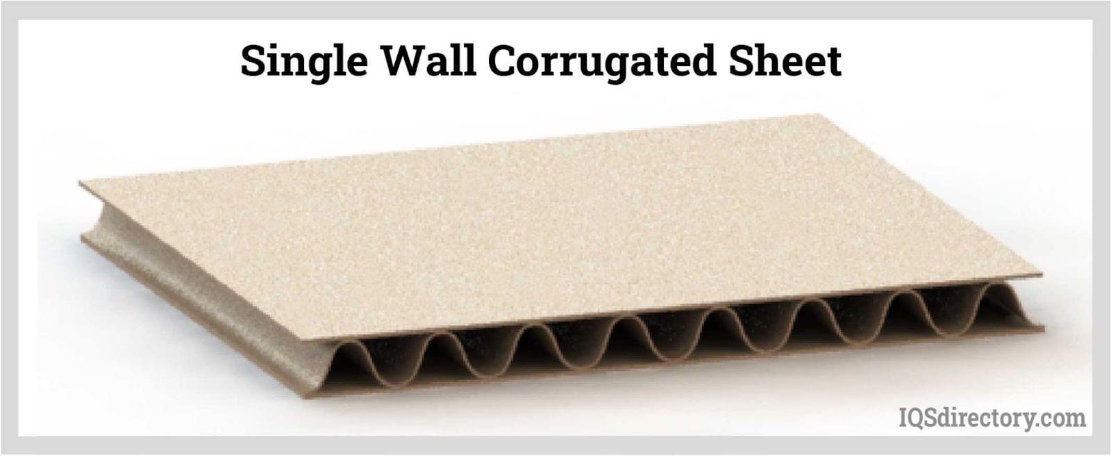 Single Wall Corrugated Sheet