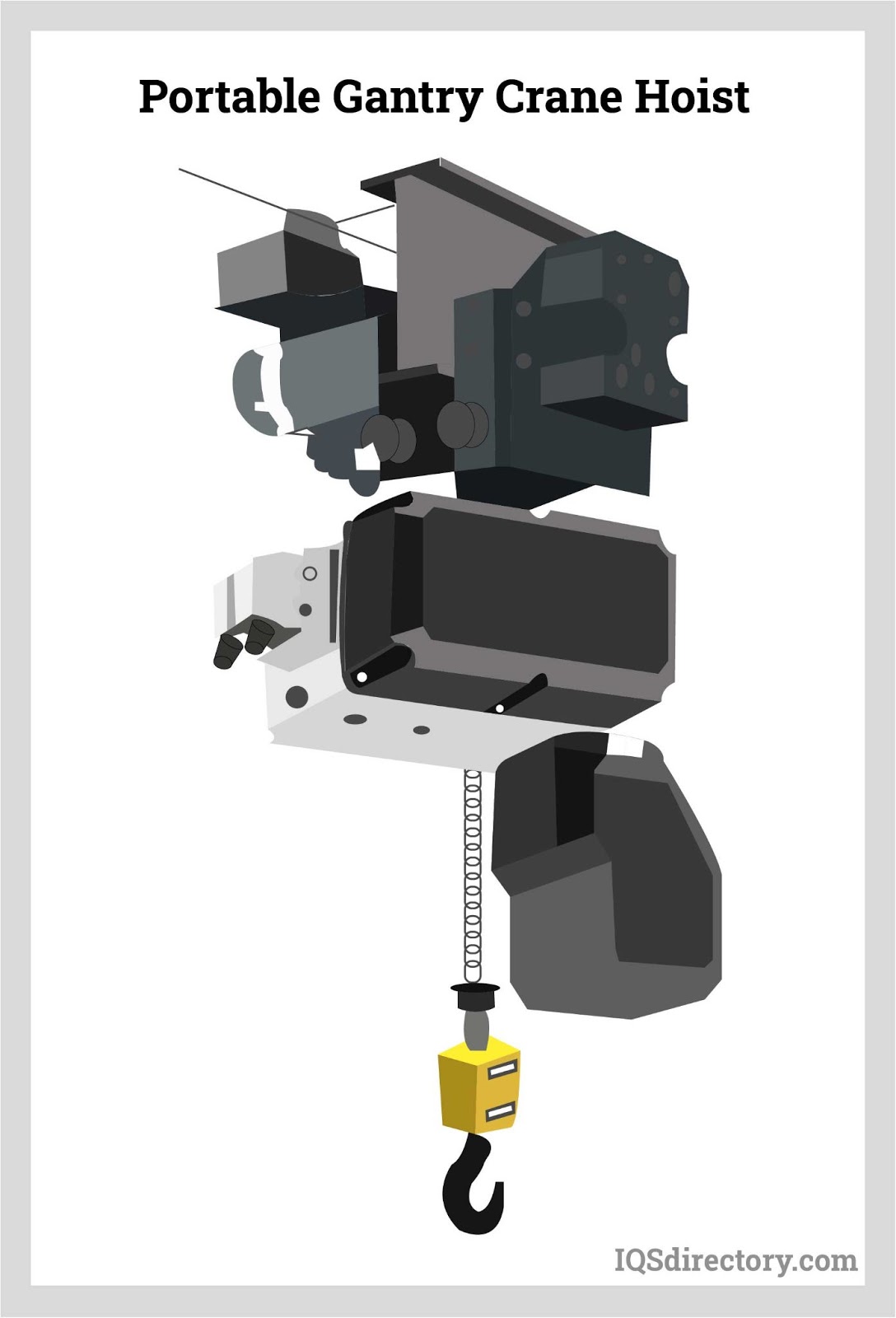 Portable Gantry Crane Hoist