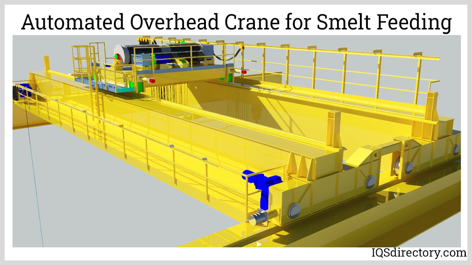 Automated Overhead Crane for Smelt Feeding
