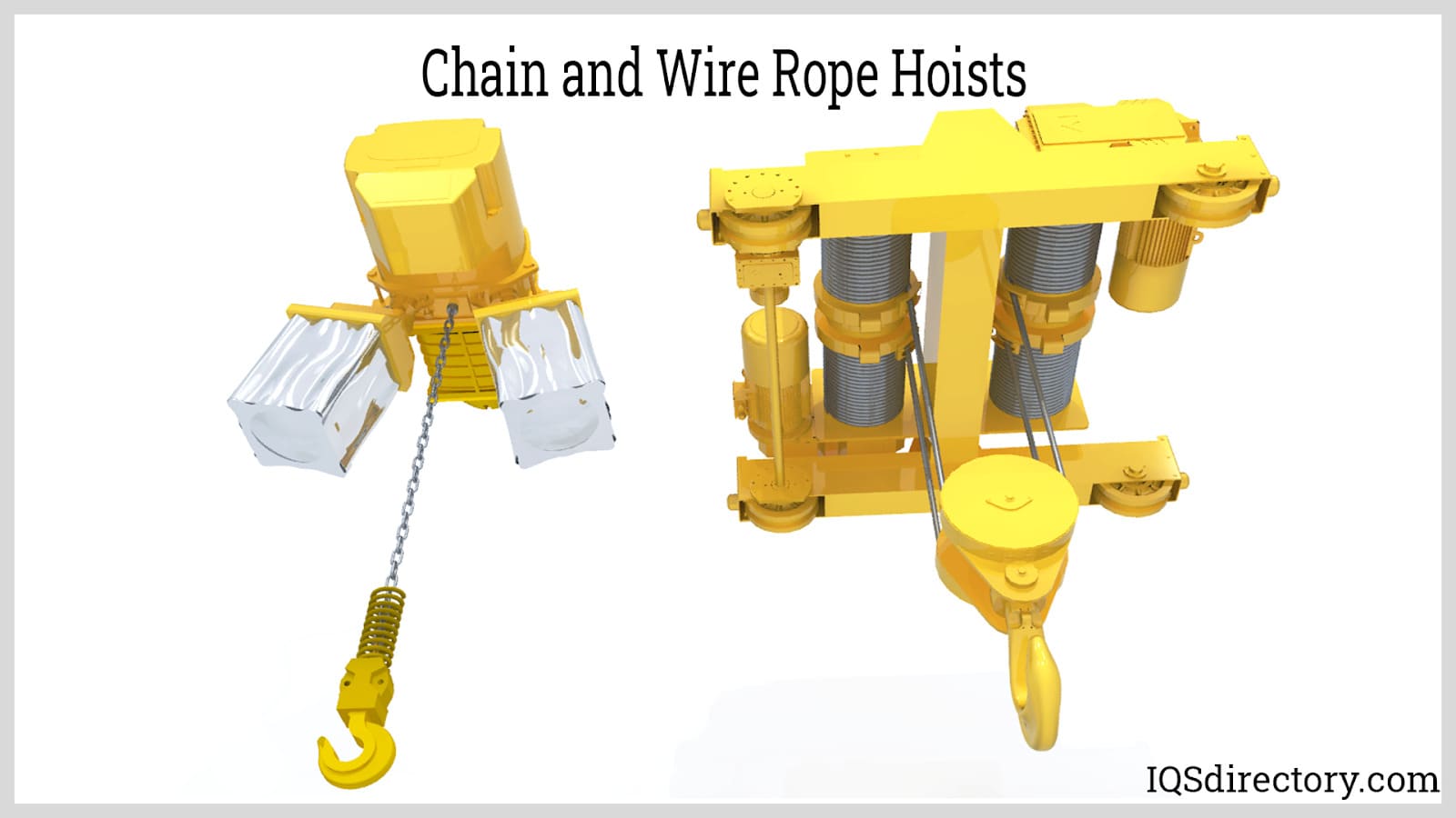 Chain and Wire Rope Hoists