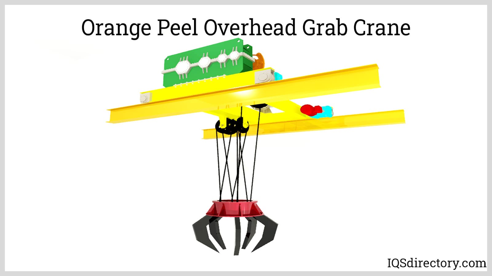 Orange Peel Overhead Grab Crane