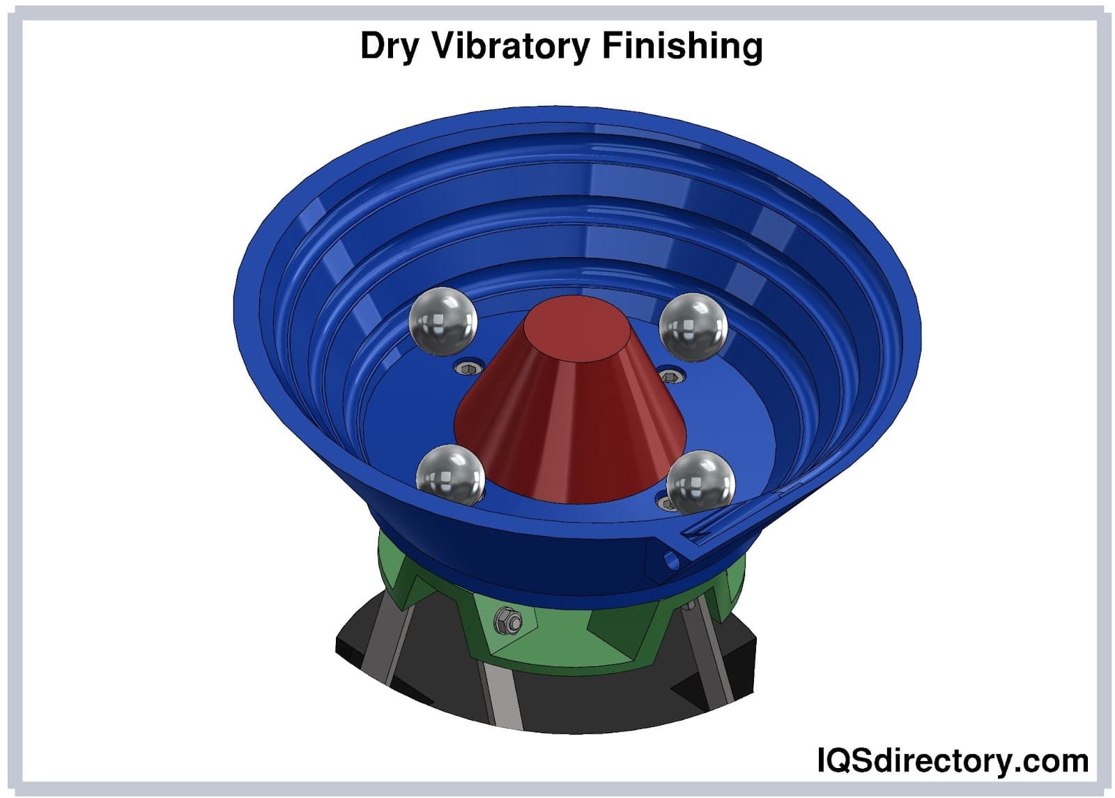 Dry Vibratory Finishing