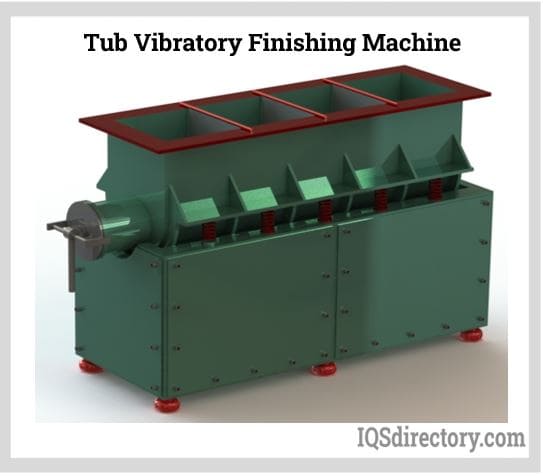 Tub Vibratory Finishing Machine