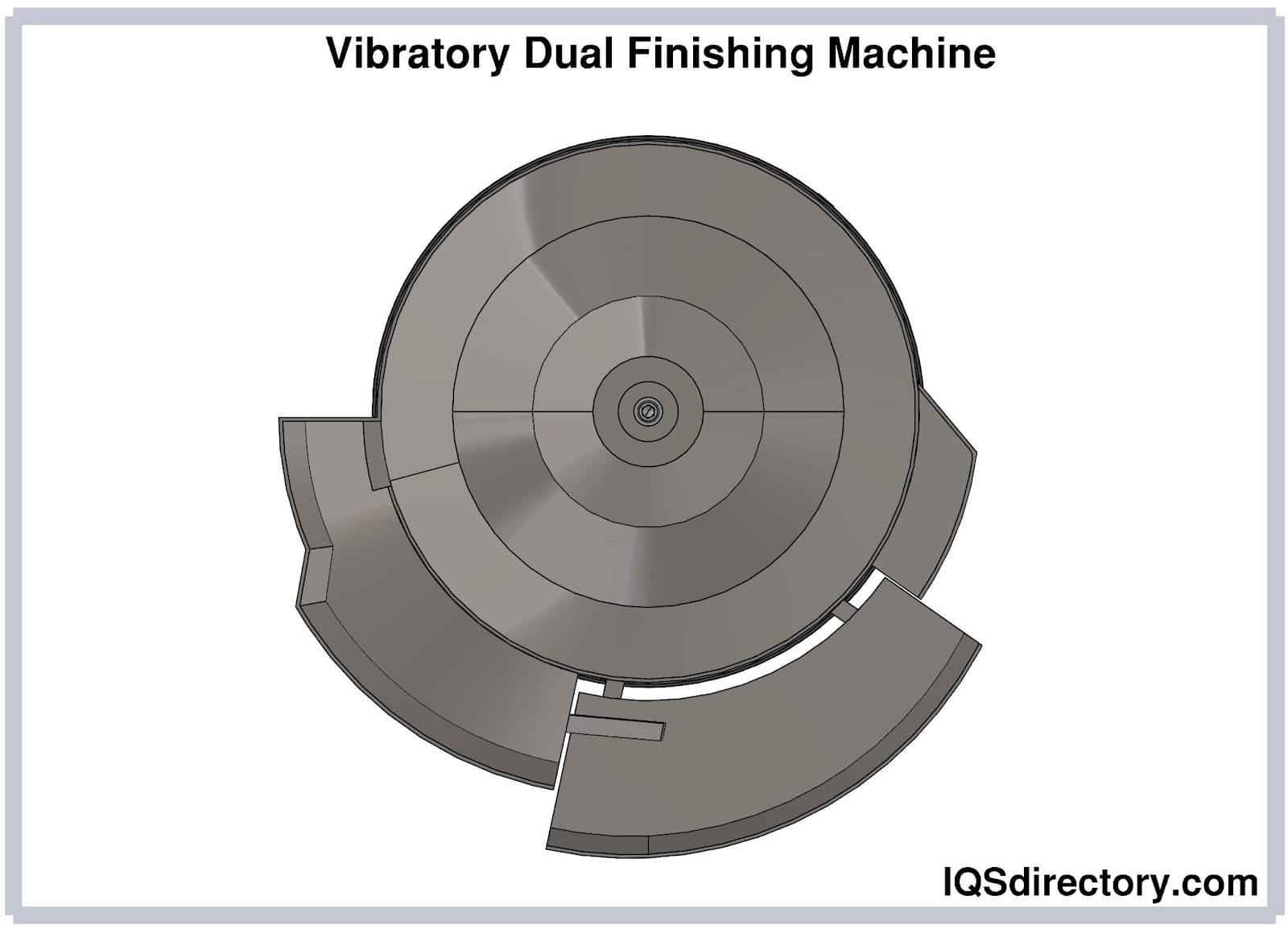 Vibratory Dual Finishing Machine