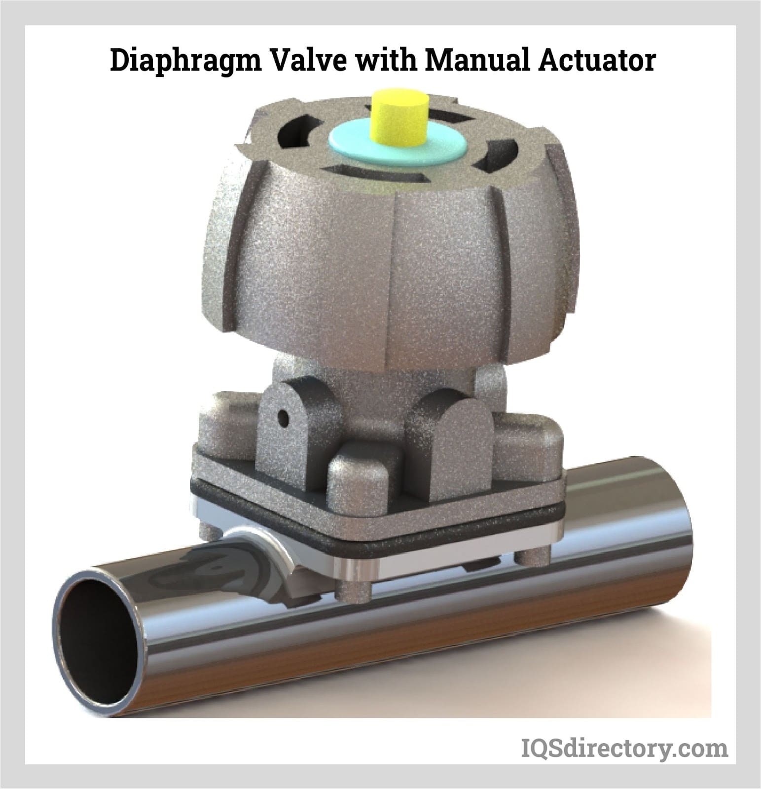 Diaphragm Valve with Manual Actuator
