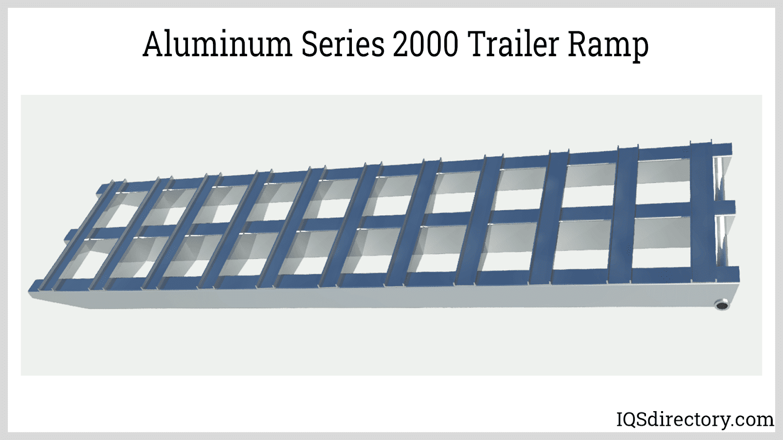 Aluminum Series 2000 Trailer Ramp