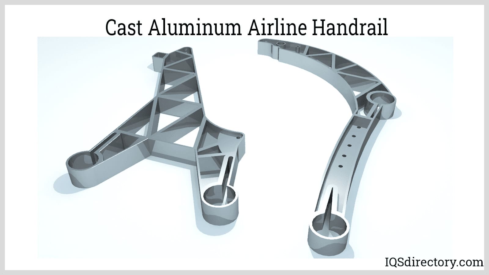Cast Aluminum Airline Handrail