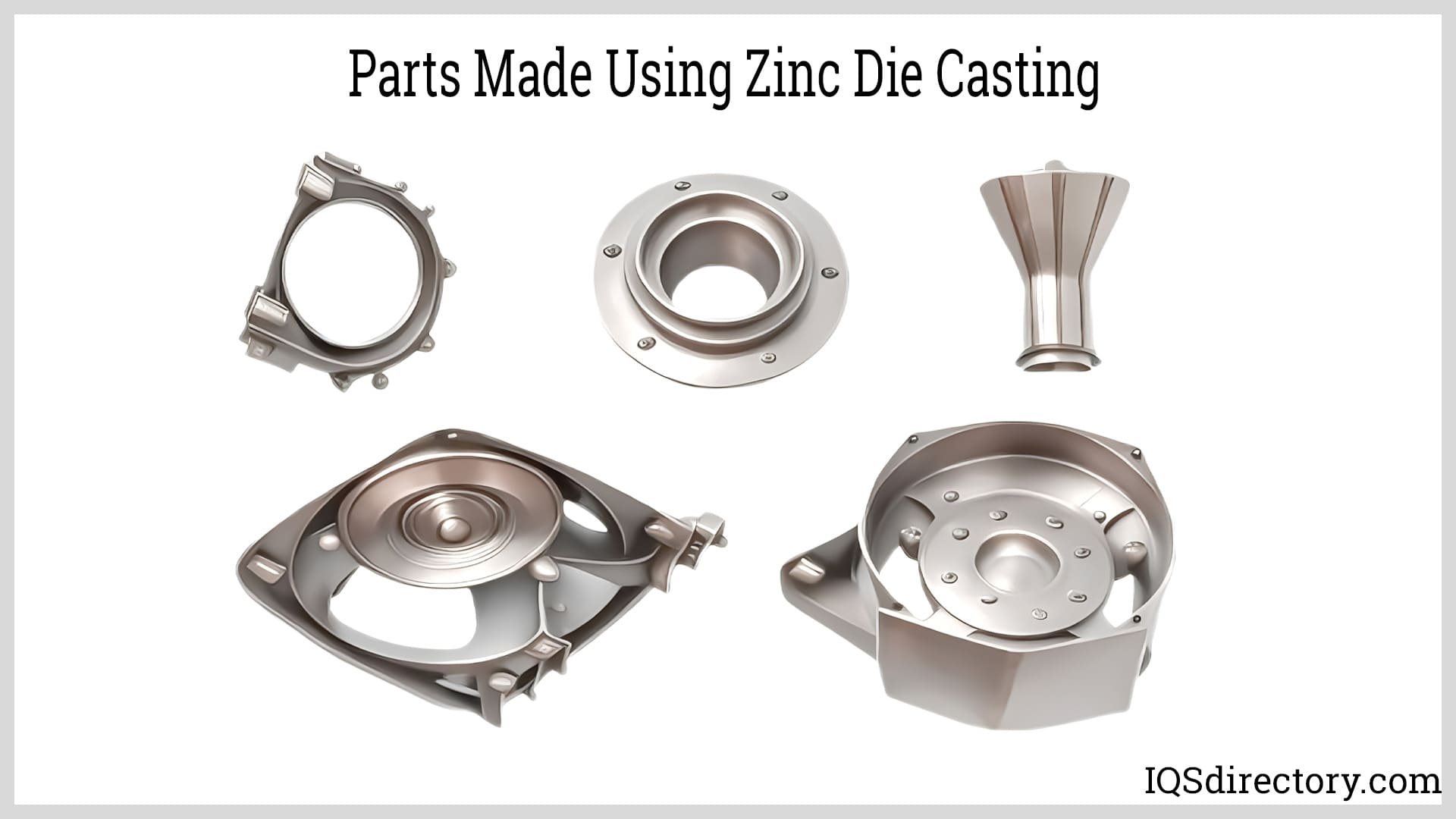Parts Made Using Zinc Die Casting