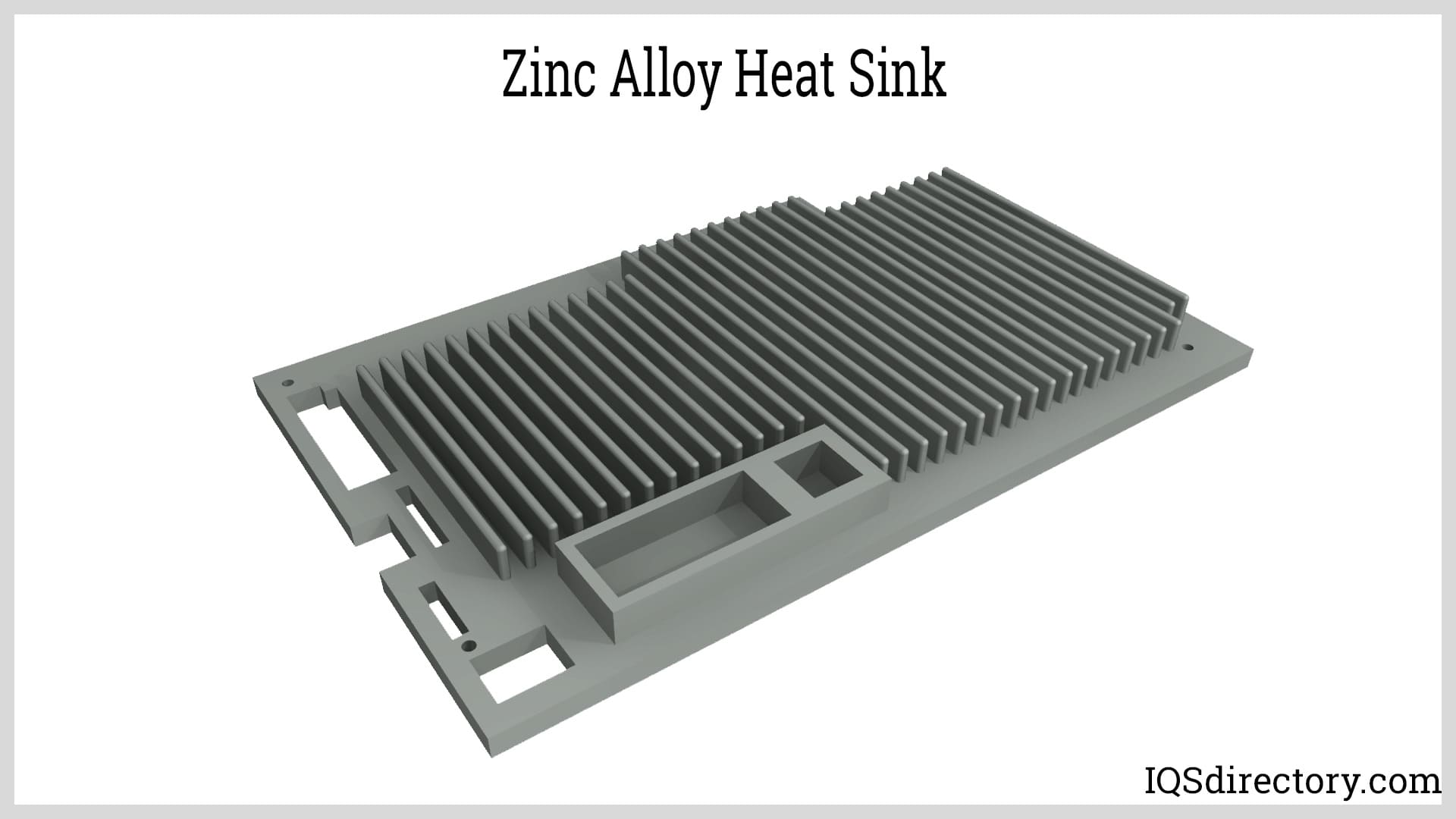 Zinc Alloy Heat Sink