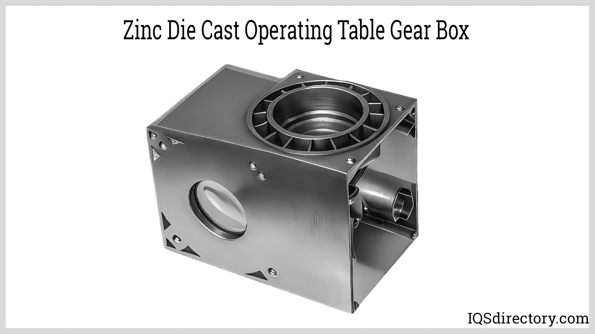 Zinc Die Cast Operating Table Gear Box