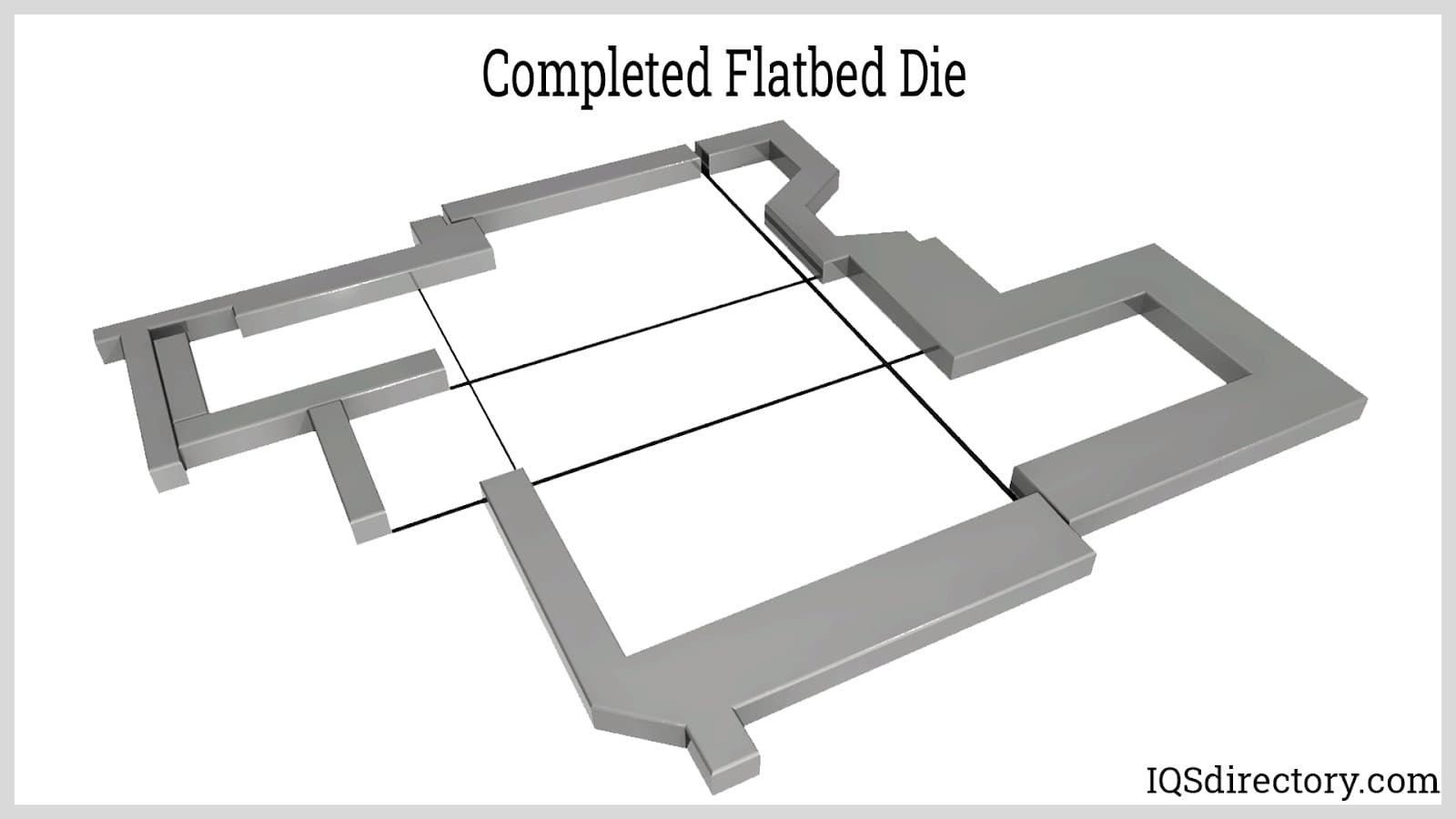 Complete Flatbed Die