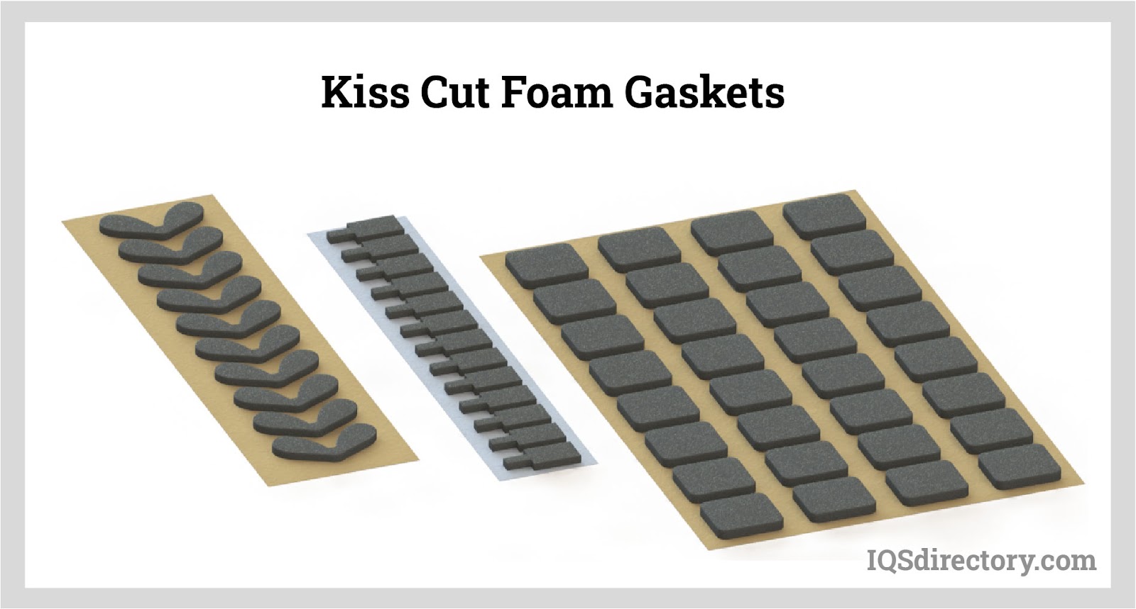 Kiss Cut Foam Gaskets