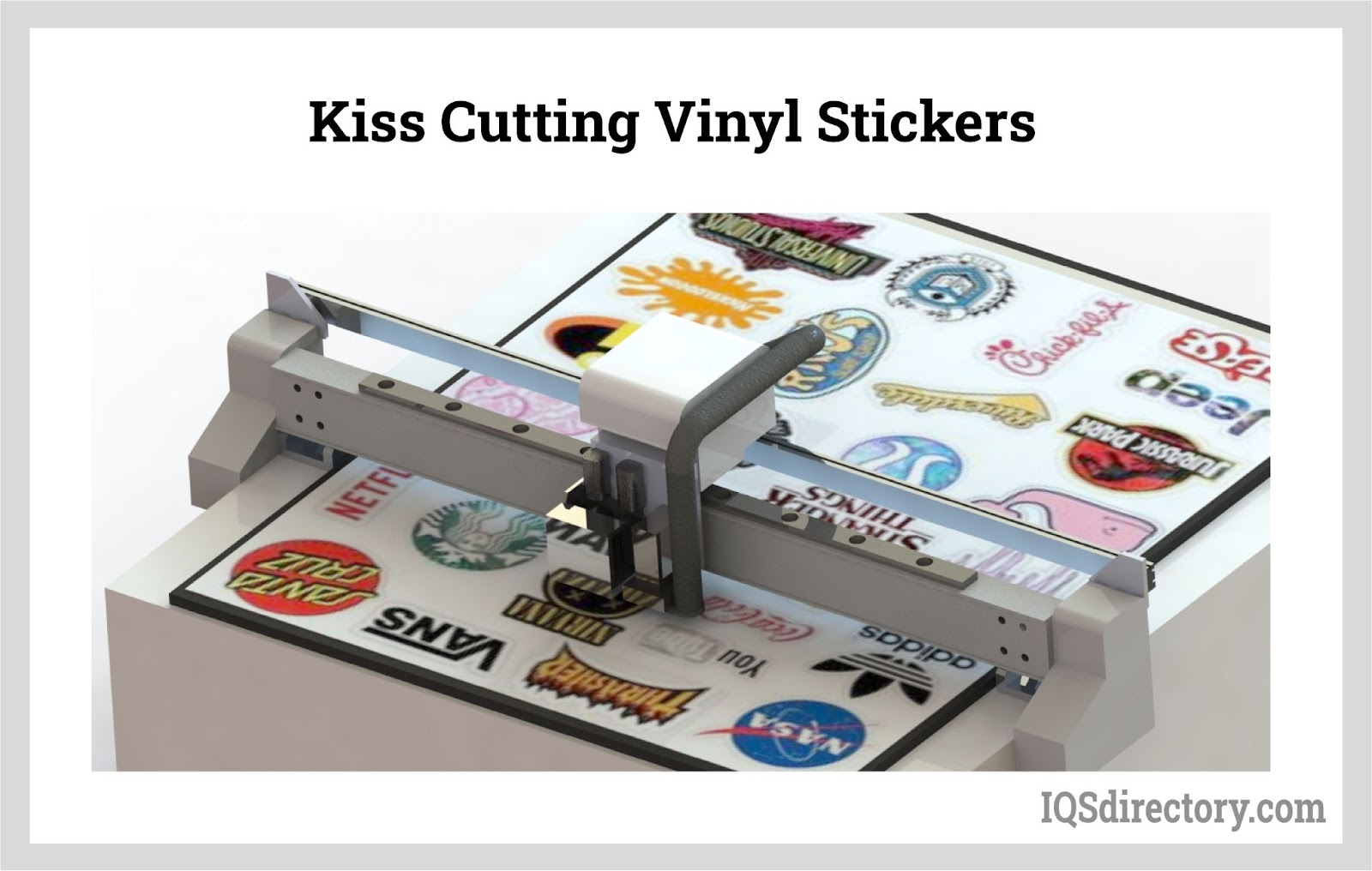 Kiss Cutting Vinyl Stickers