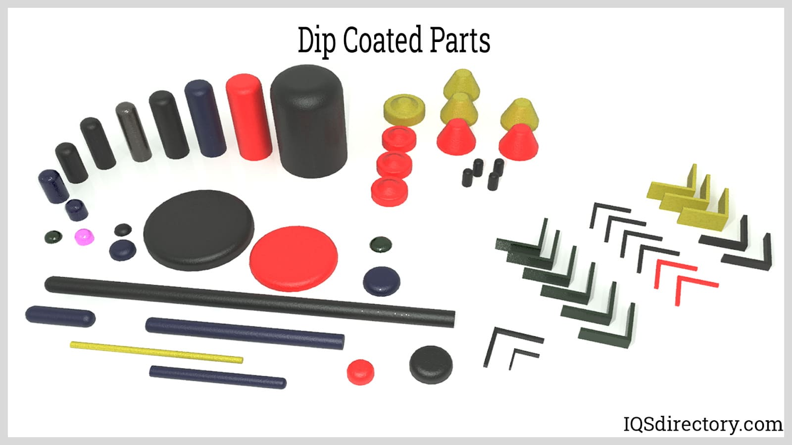 dip coated parts