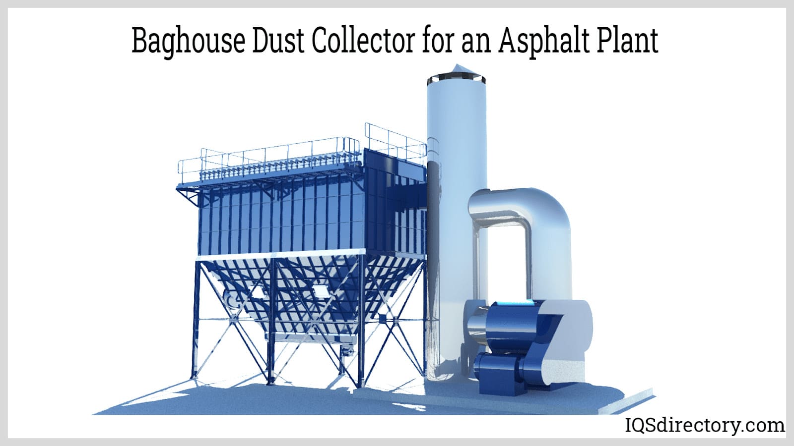 Baghouse Dust Collector for an Asphalt Plant