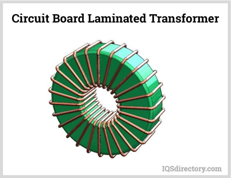 Circuit Board Laminated Transformer