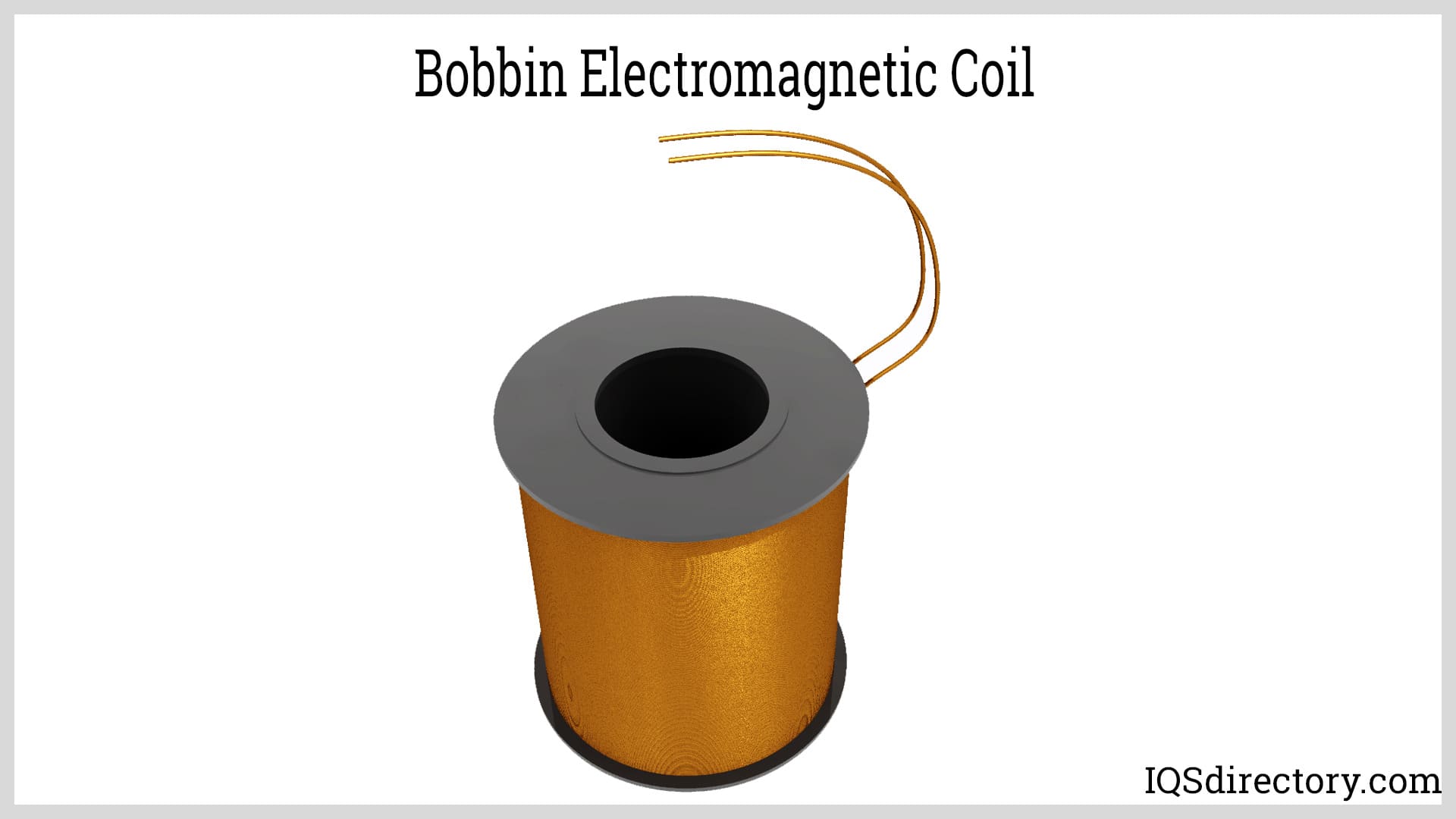 Bobbin Electromagnetic Coil