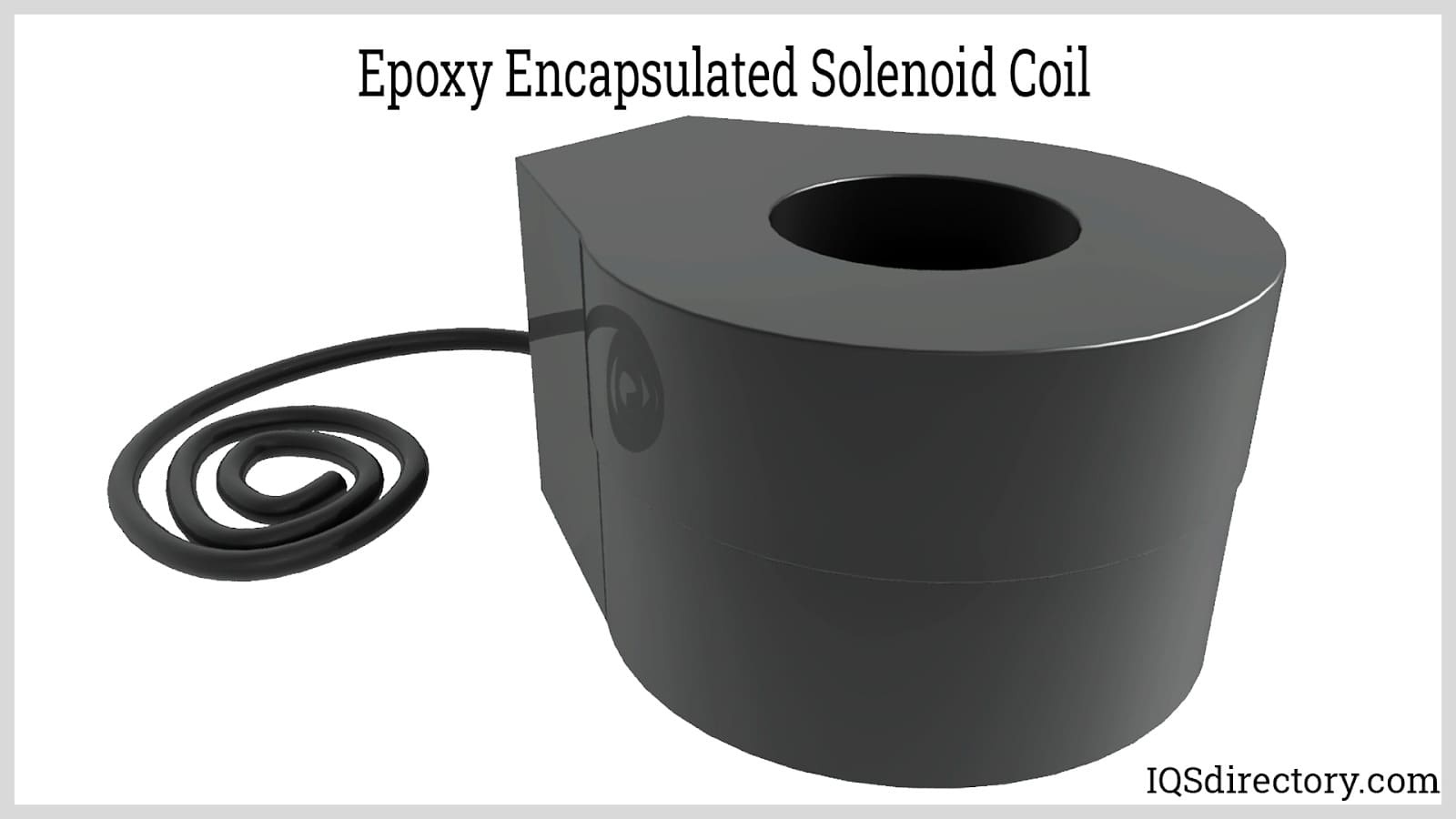 Epoxy Encapsulated Solenoid Coil