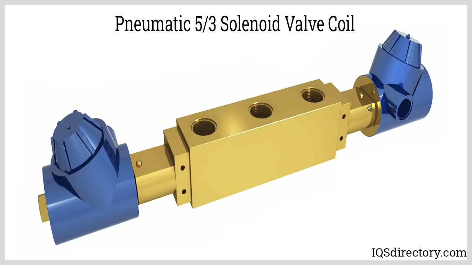 Pneumatic 5/3 Solenoid Valve Coil
