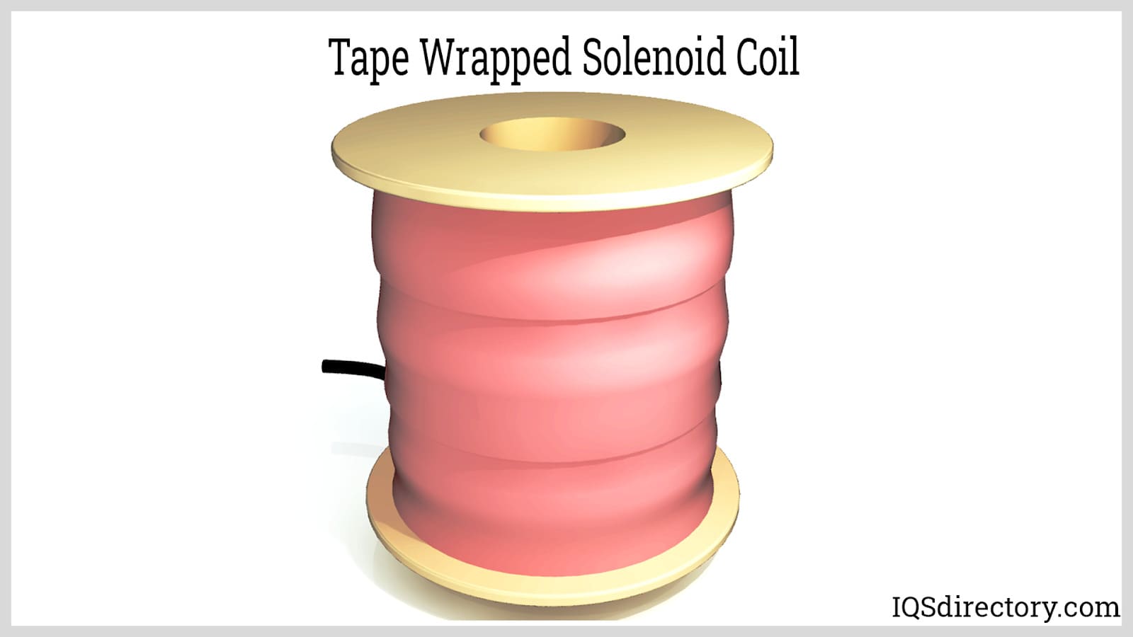 Tape Wrapped Solenoid Coil