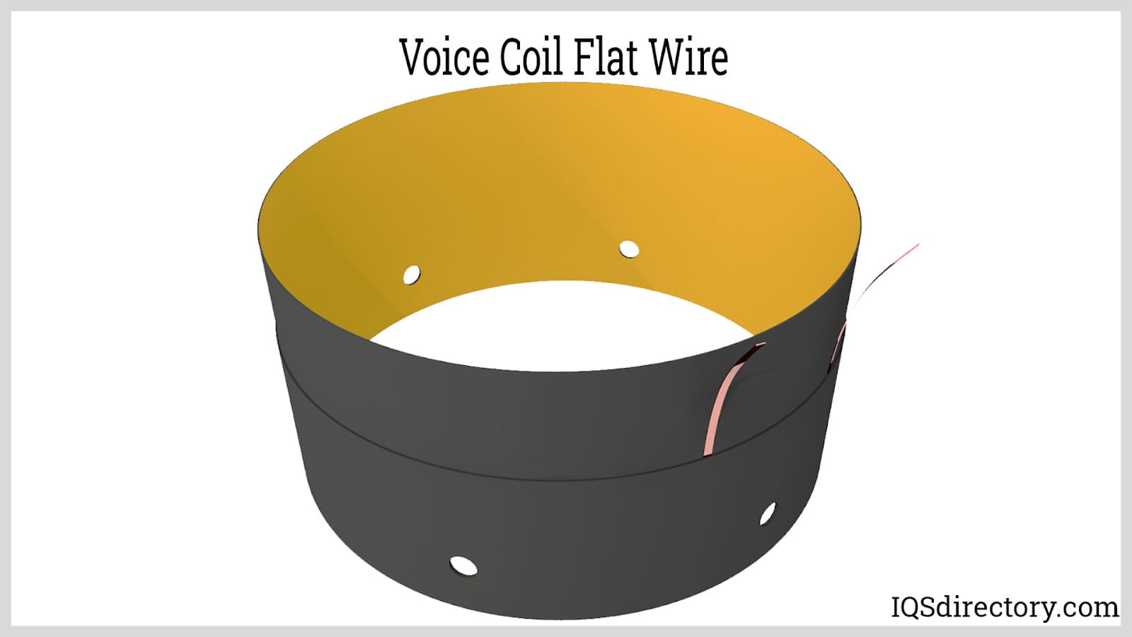 Voice Coil Flat Wire