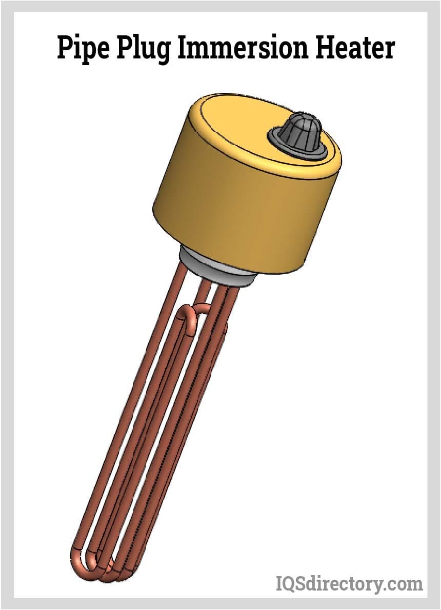 Pipe Plug Immersion Heater