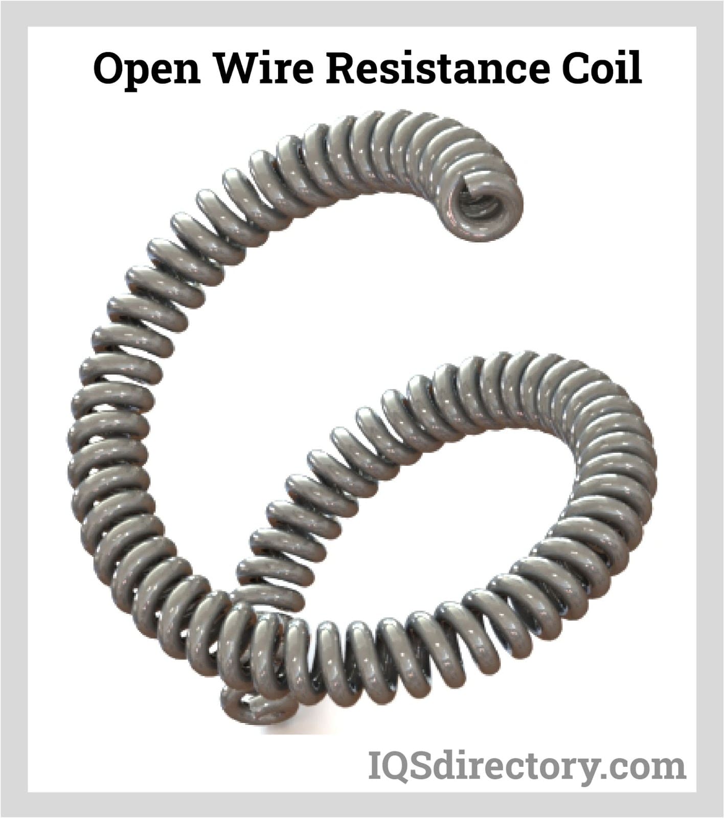 Open Wire Resistance Coil