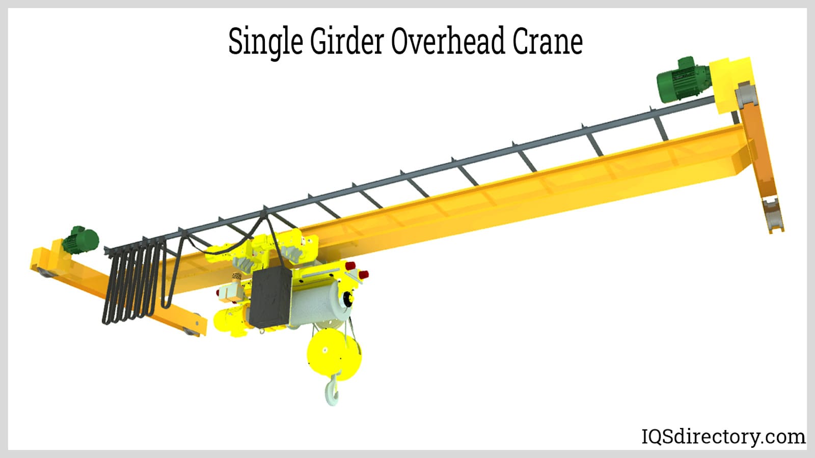 Single Girder Bridge Overhead Crane