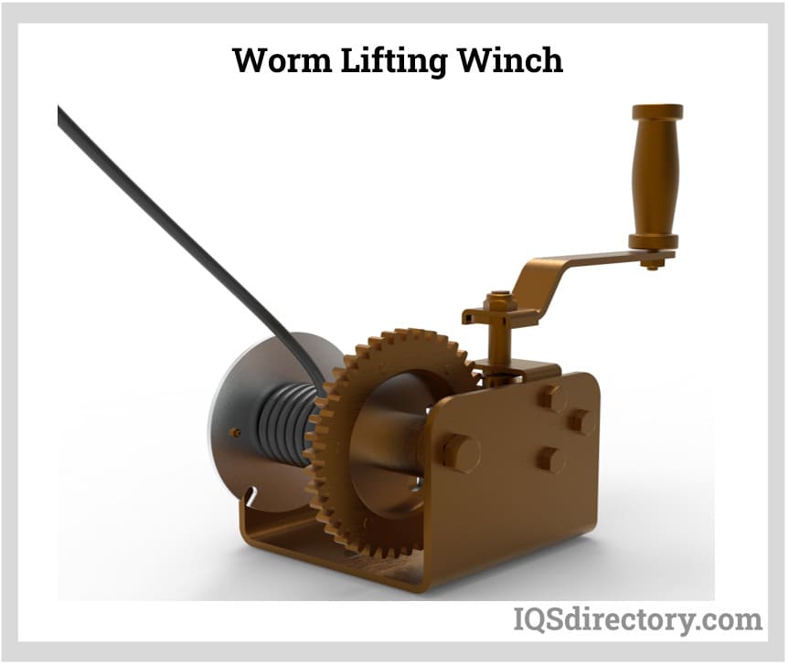 Worm Lifting Winch
