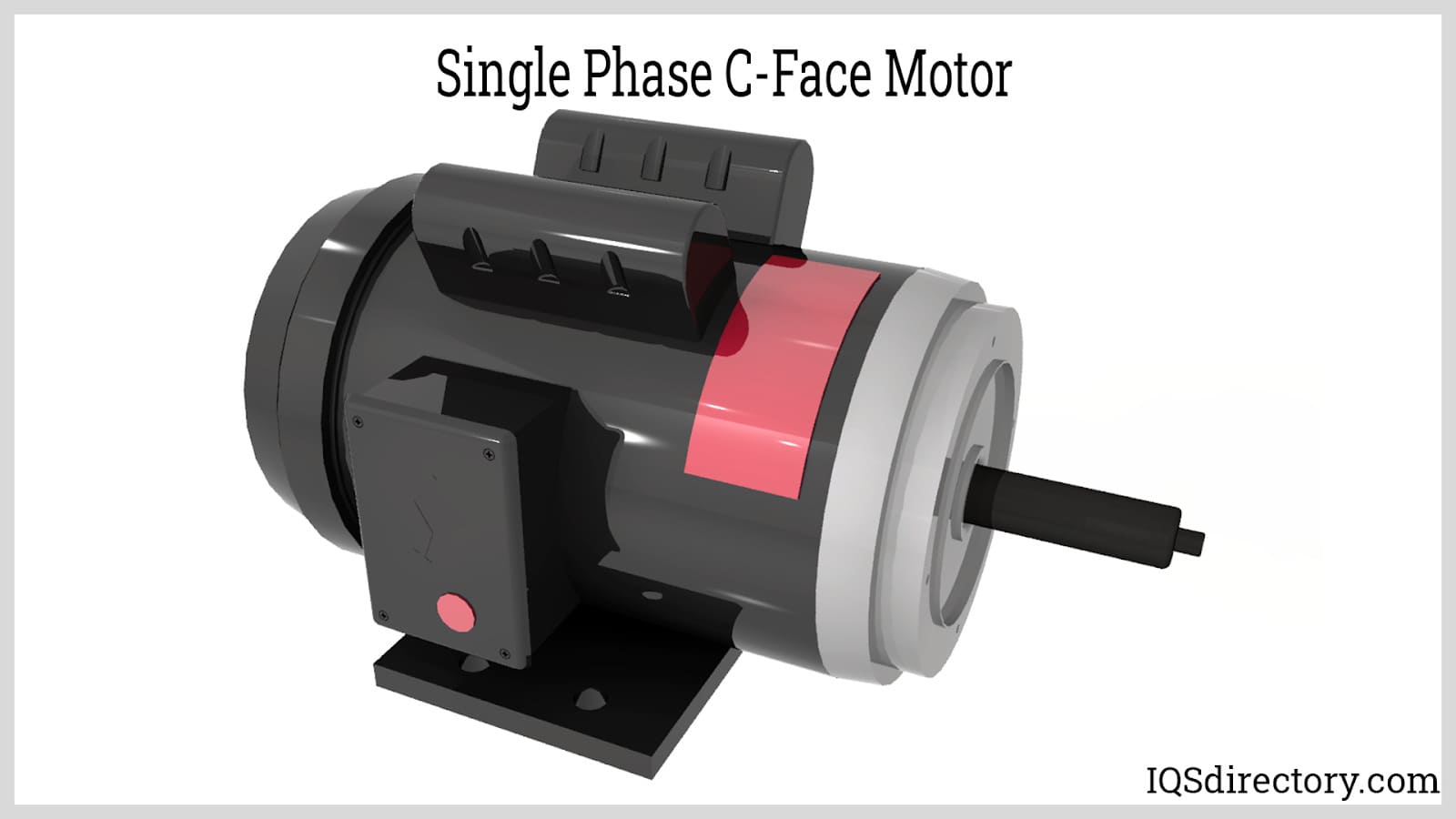 Single Phase C-Face Motor