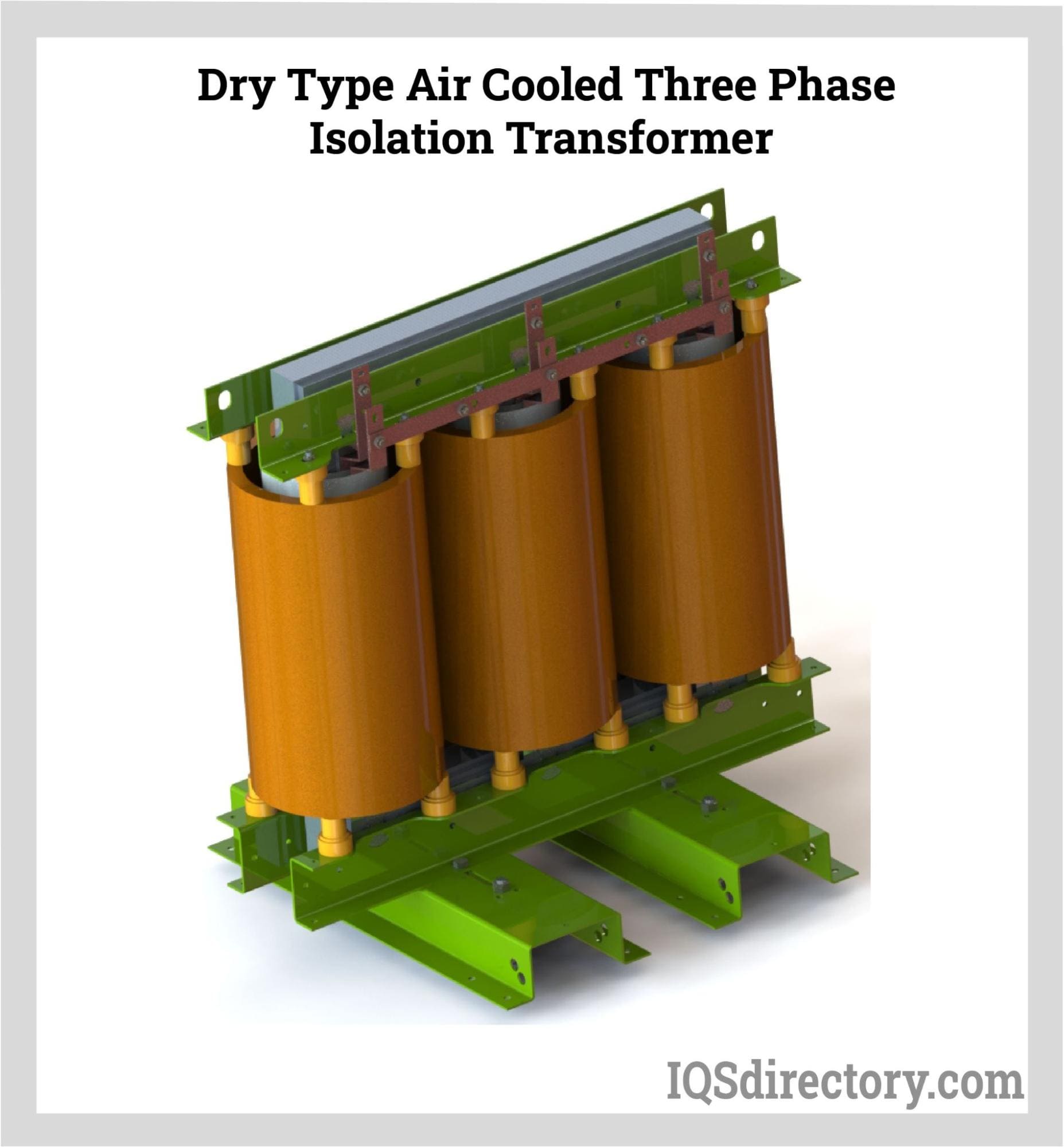 Dry Type Air Cooled Three Phase Isolation Transformer