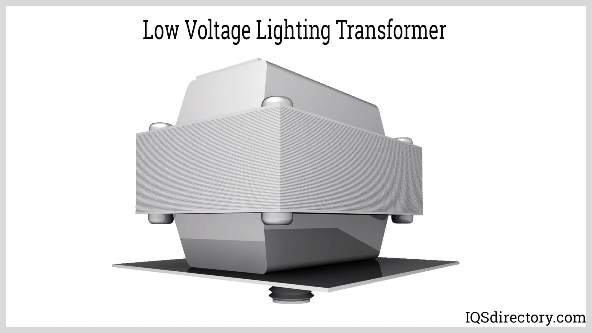 Low Voltage Lighting Transformer