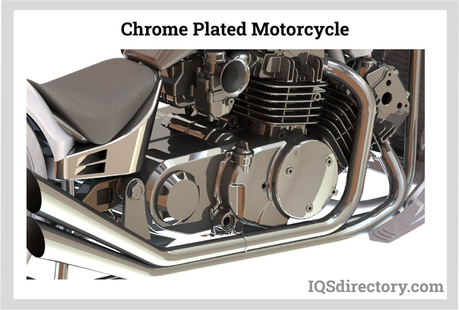 Chrome Plated Motorcycle