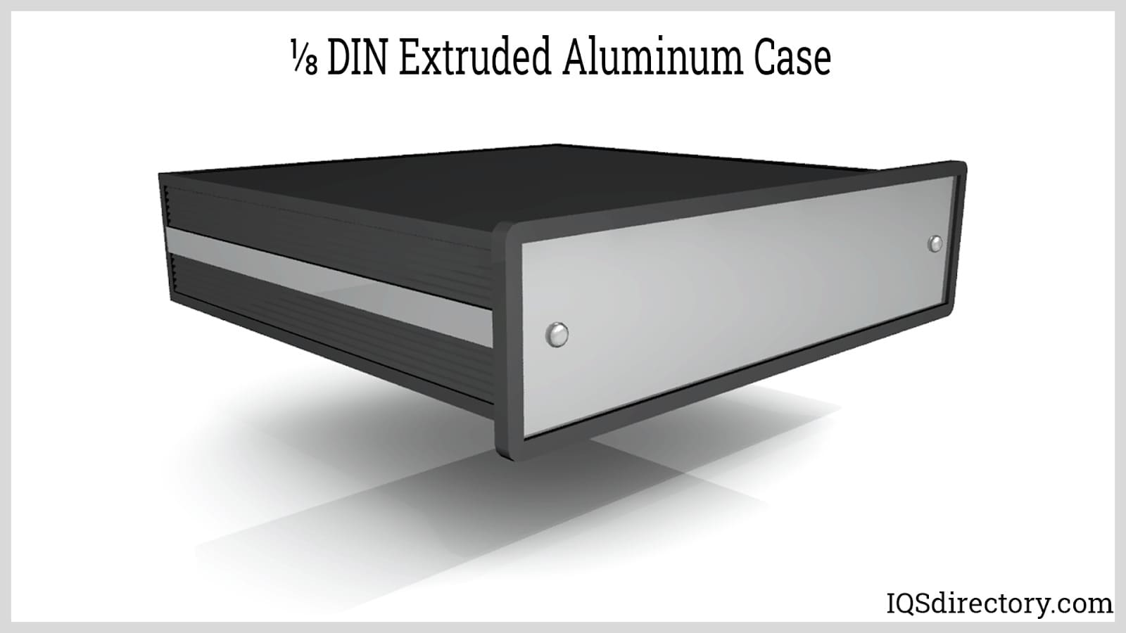 ⅛ DIN Extruded Aluminum Case
