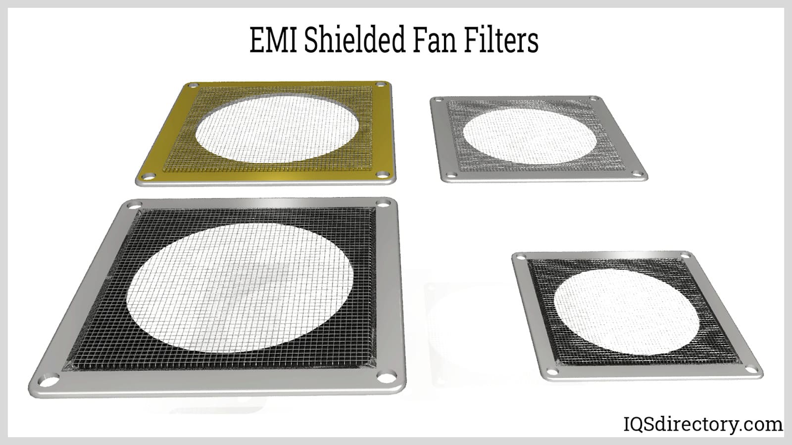 EMI Shielded Fan Filters