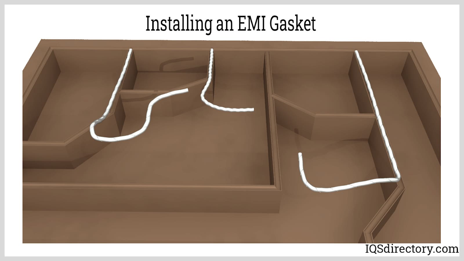 Installing an EMI Gasket