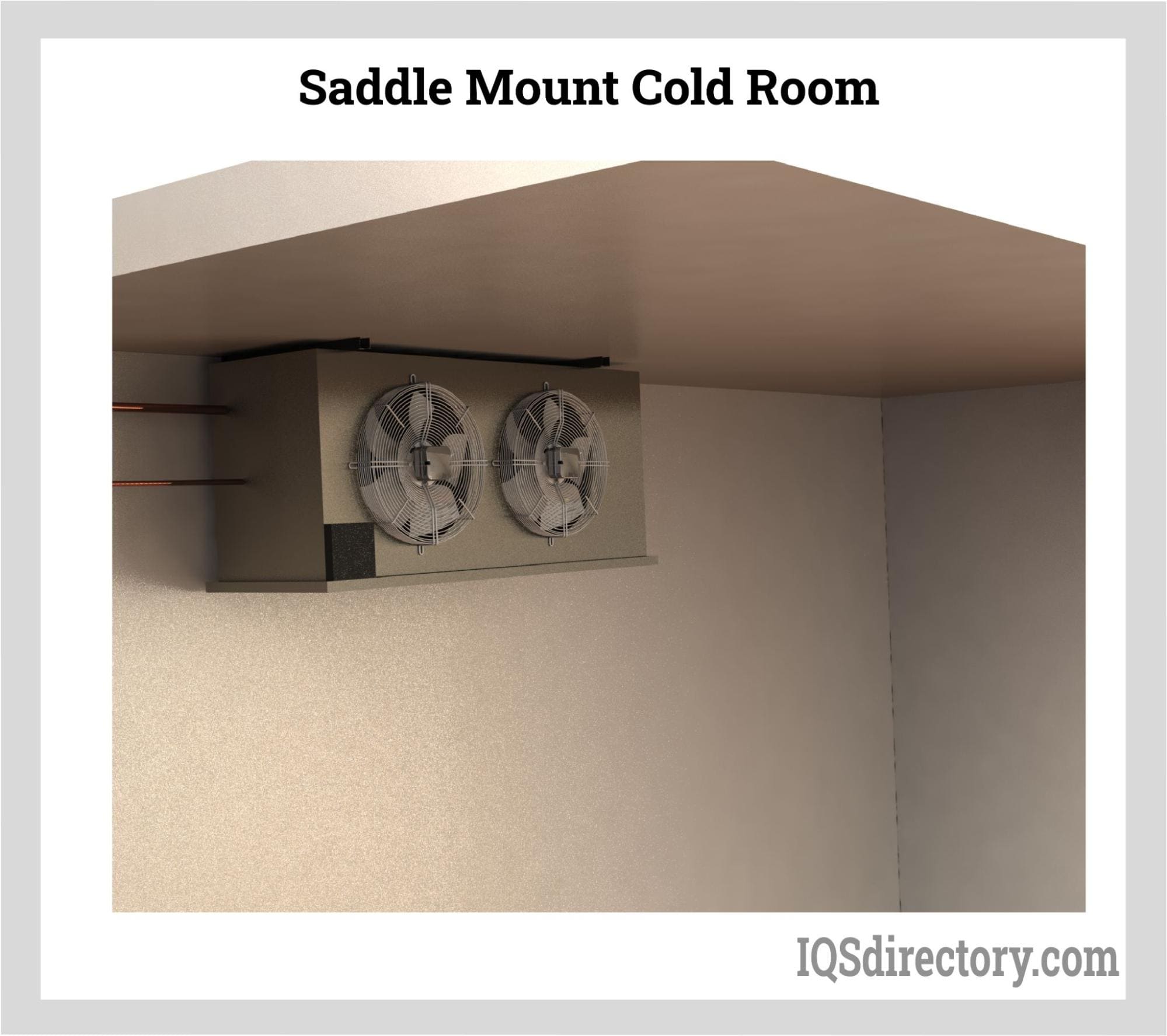Saddle Mount Cold Room