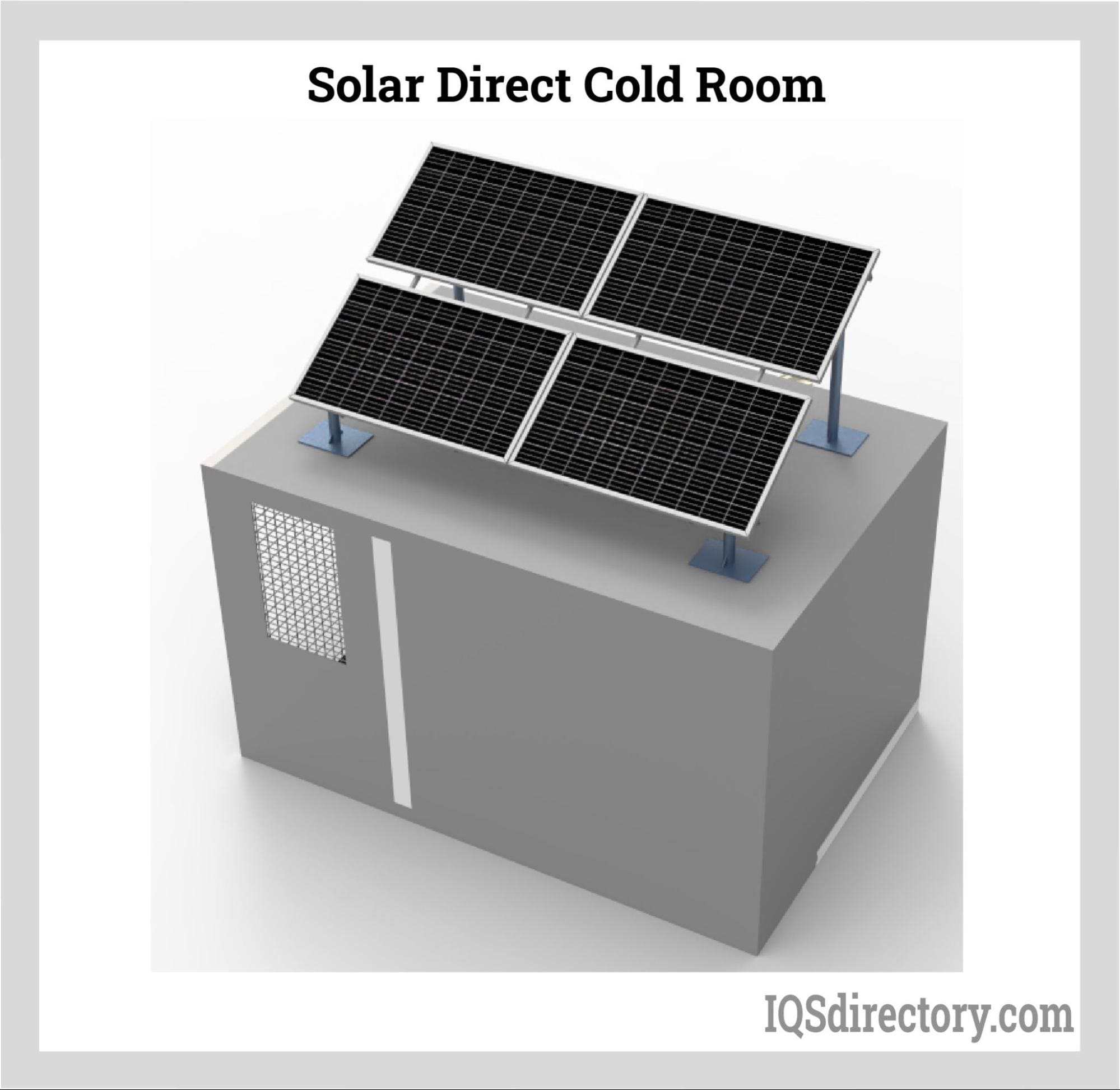 Solar Direct Cold Room