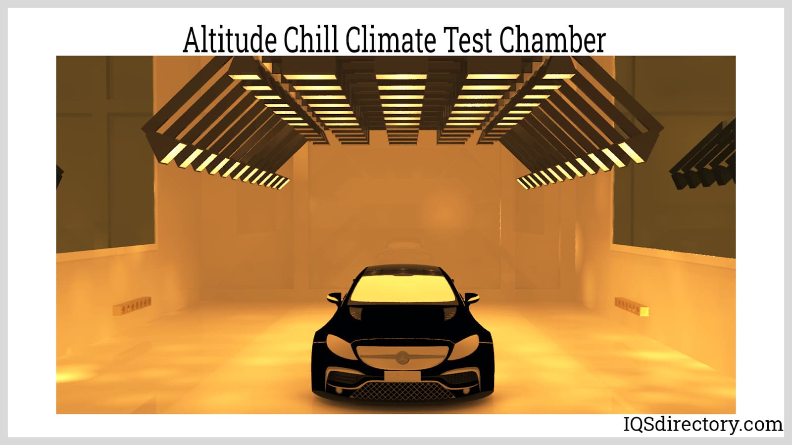 Altitude Chill Climate Test Chamber