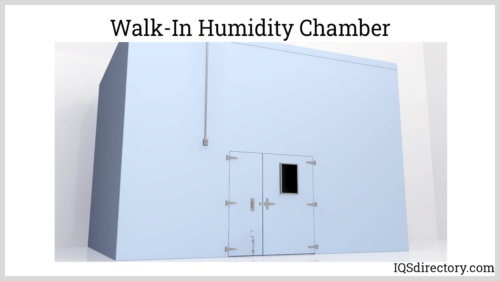 Walk-In Humidity Chamber