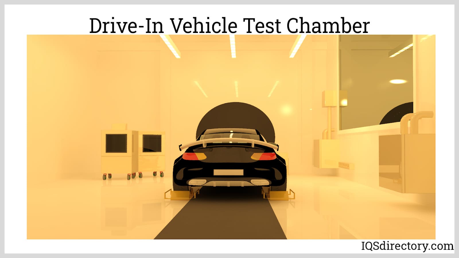 Drive-In Vehicle Test Chamber