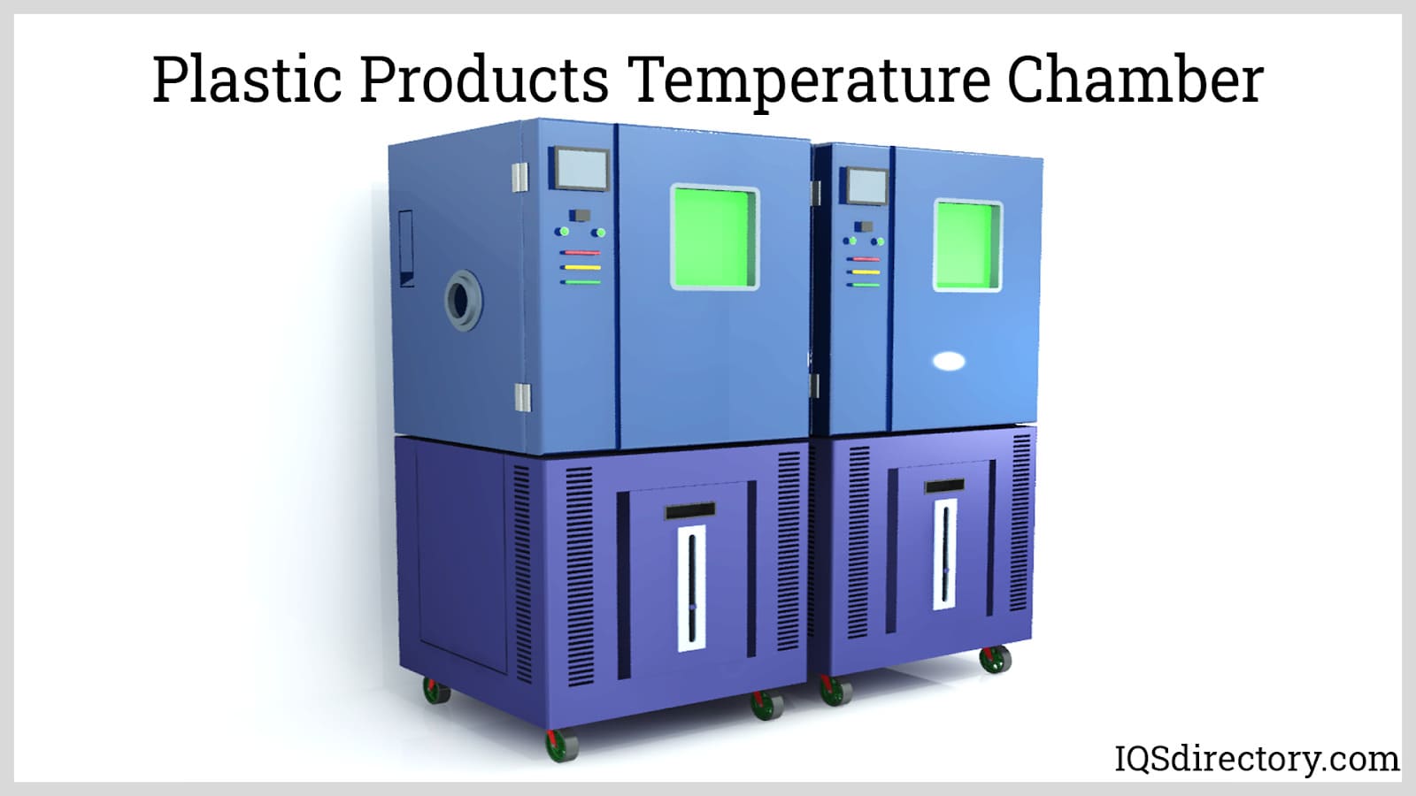 Plastic Products Temperature Chamber